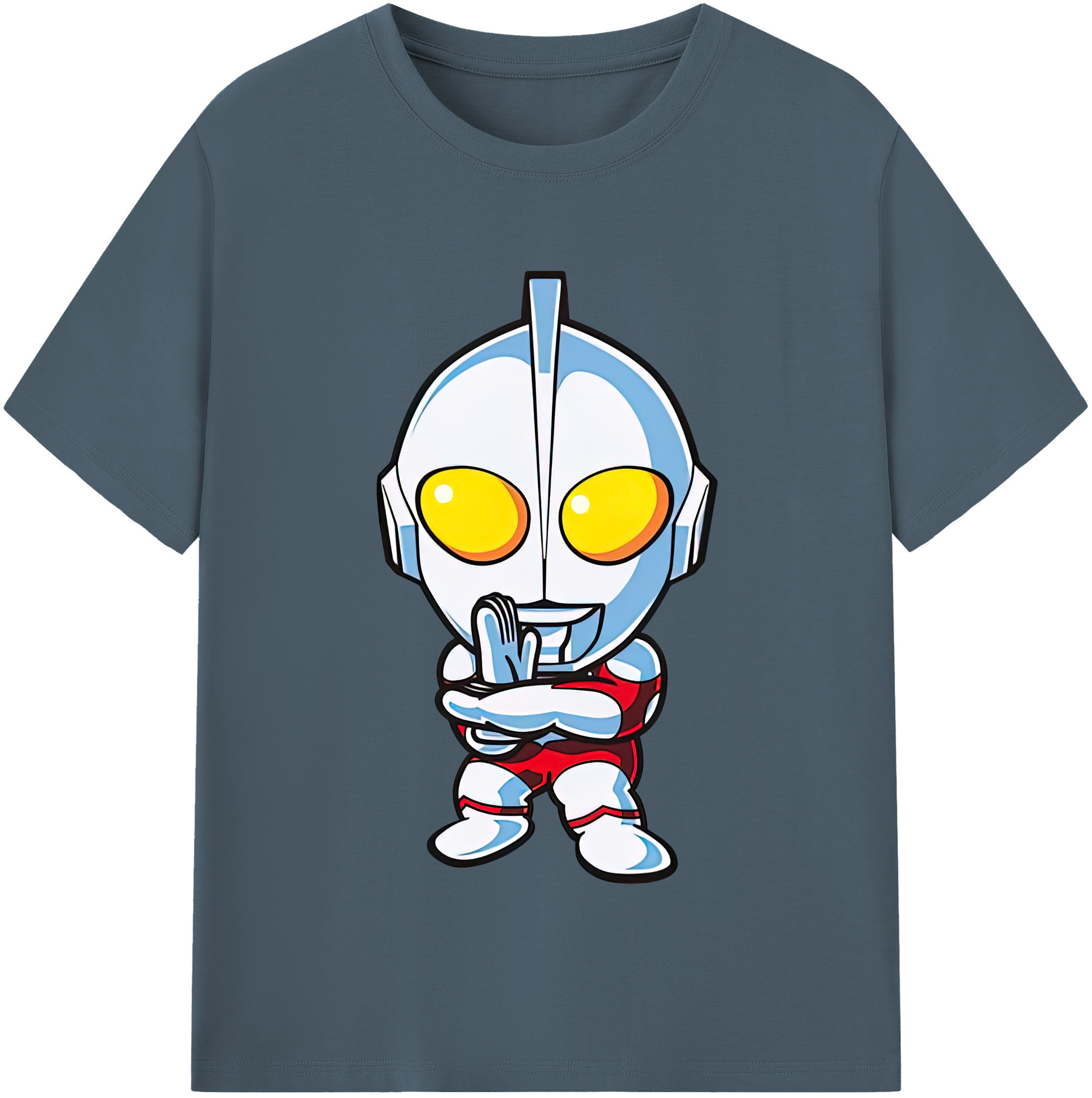 （画像用） ウルトラマン Ultraman 綿100％半袖Tシャツ（フロントプリント）
